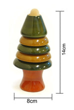 Load image into Gallery viewer, Wooden Pine Tree Stacker | Wooden stacking toys | Wooden stacker
