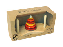 Load image into Gallery viewer, Wooden Tower of Hanoi (Brahma) | Wooden puzzles | Wooden tower of hanoi
