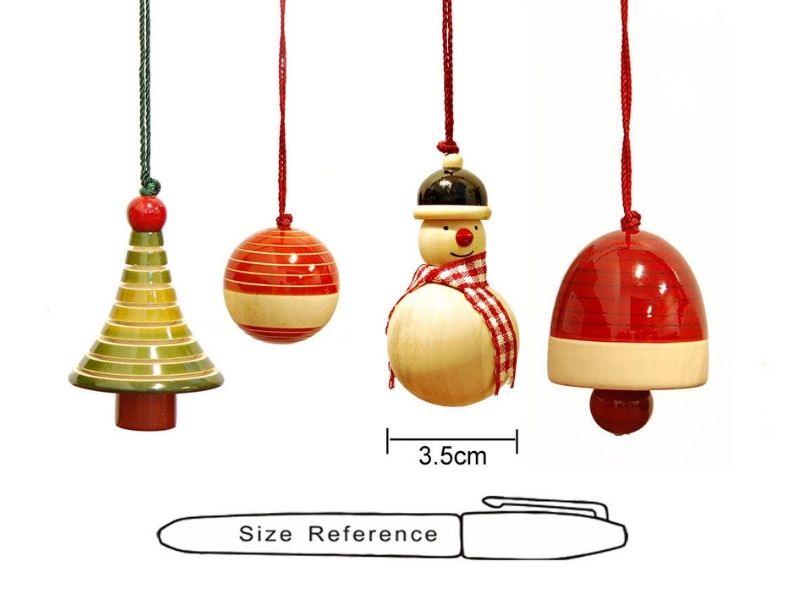 Wooden Christmas Wooden Yulets Collection | Channapatna wooden decors