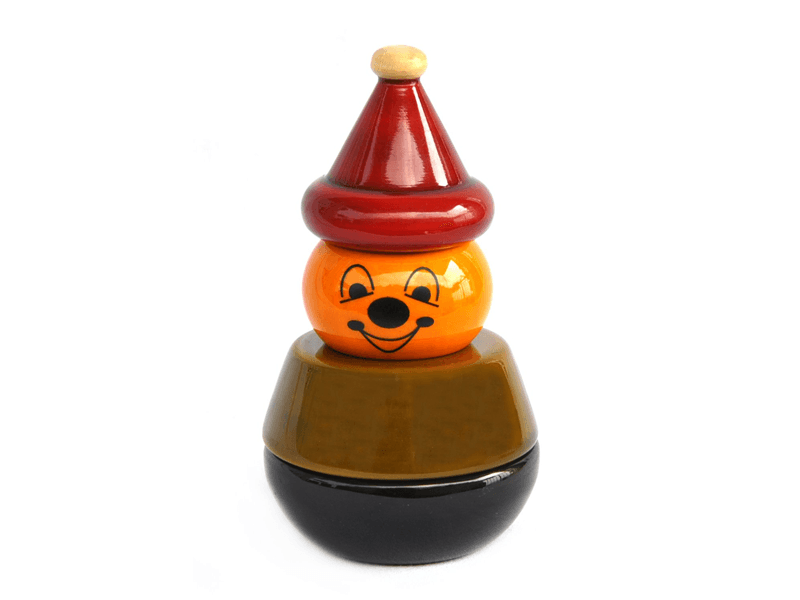 Aaba (Green) | Wooden stacking toys | Channapatna Wooden Toys