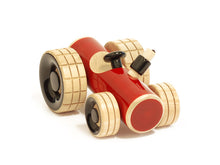 Load image into Gallery viewer, Wooden tractor toy
